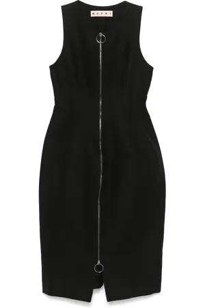 Marni 2000s Midikleid aus Baumwolle