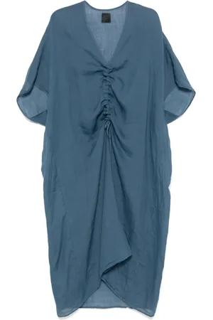 FISICO Midikleid mit V-Ausschnitt