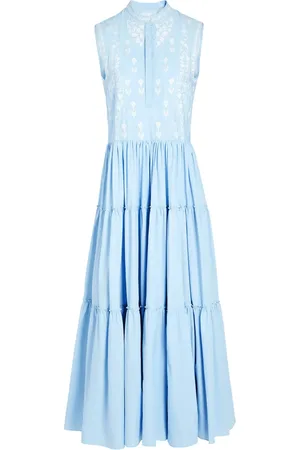 Giambattista Valli Kleid mit Blumenstickerei