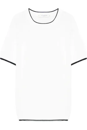 Paolo Pecora T-Shirt mit Kontrastdetails