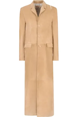 Marni Mantel aus Wildleder