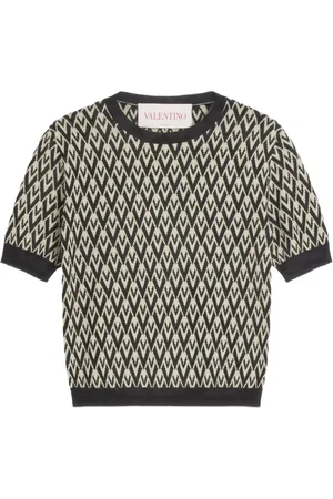VALENTINO GARAVANI Toute La V Jacquard-Pullover