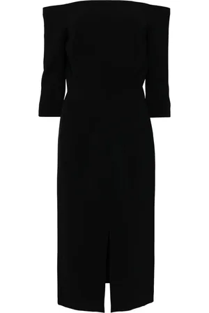 Carolina Herrera Schulterfreies Midikleid