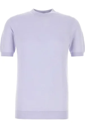 FEDELI Fein gestricktes T-Shirt