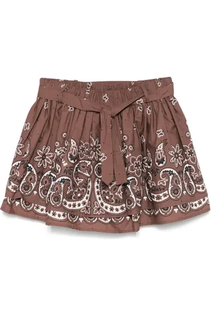 Maje Shorts mit Bandana-Print