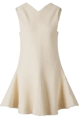 Khaite Ausgestelltes Skaterkleid mit V-Rückenausschnitt