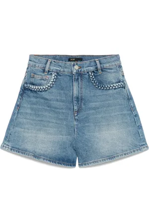 Maje Klassische Jeans-Shorts