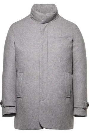 Norwegian Wool Daunenmantel aus Kaschmir