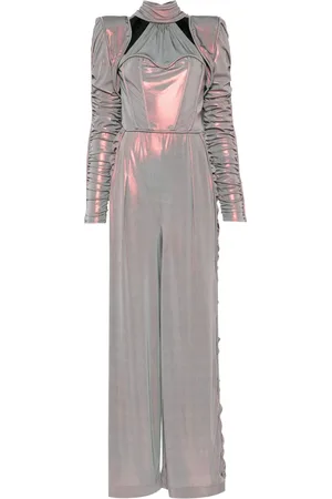 MITILIANE COUTURE Jumpsuit mit changierendem Hologramm