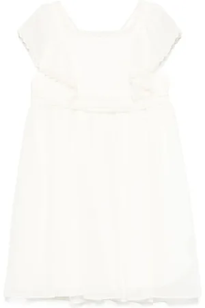 PATACHOU Kleid mit Spitzenbesatz