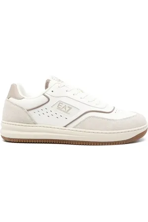 EA7 Sneakers aus Leder