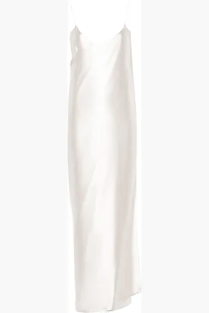 MAGDA BUTRYM 11 Maxikleid aus Seidenkrepp