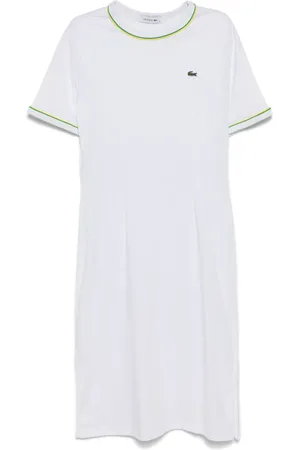 Lacoste Midikleid aus Baumwolle