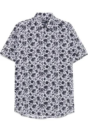 Karl Lagerfeld Hemd mit Blumen-Print