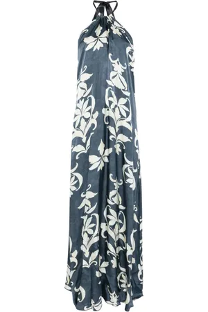 FORTE FORTE Maxikleid mit Blumen-Print