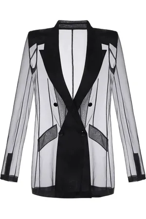 Elisabetta Franchi Blazer aus Organza