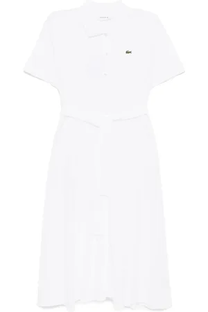 Lacoste Midikleid aus Baumwolle