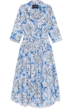 SAMANTHA SUNG Abelia Midikleid