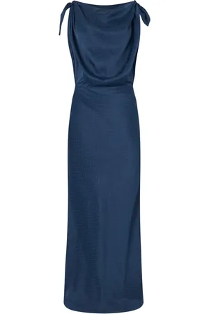 Roberto Cavalli Midikleid aus Seide