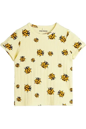 Mini Rodini T-Shirt mit Marienkäfer-Print