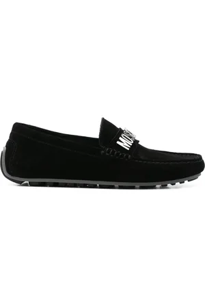 Moschino Loafer mit Logo-Schild