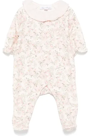 Tartine Et Chocolat Pyjama mit Blumen-Print