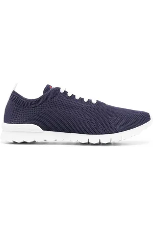 Kiton Sneakers mit gestricktem Obermaterial