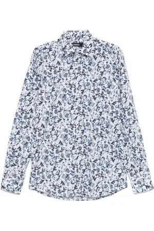 Karl Lagerfeld Hemd mit Blumen-Print