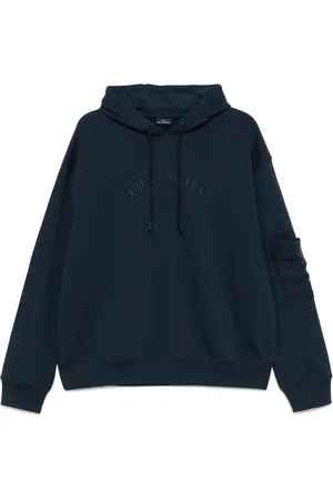 Paul & Shark Hoodie mit gummiertem Logo