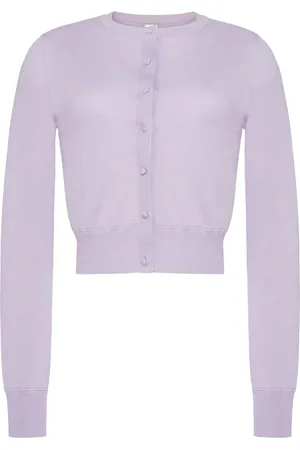 ADAM LIPPES Fein gestrickter Cardigan