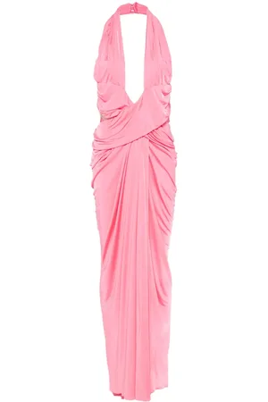 Moschino Maxikleid mit Neckholder