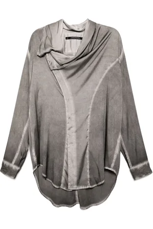 JULIUS Wrap-Nack Hemd