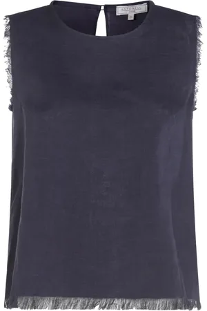 ANTONELLI Top aus Leinen