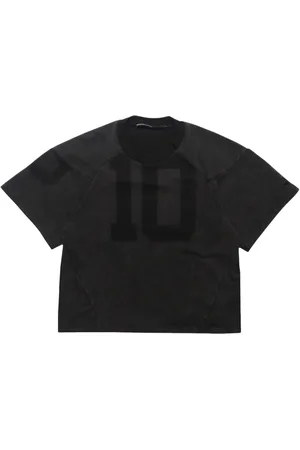 Spencer Badu Cropped-T-Shirt aus Jersey