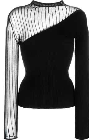 Patrizia Pepe Semi-transparenter Pullover