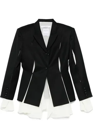 Rokh Blazer im Layering-Look