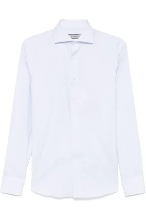 CANALI Hemd mit Mini-Karomuster