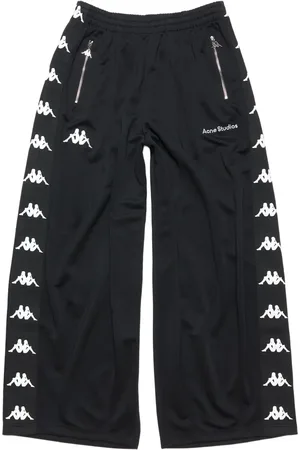 Acne Studios Lockere Hose mit Logo-Print