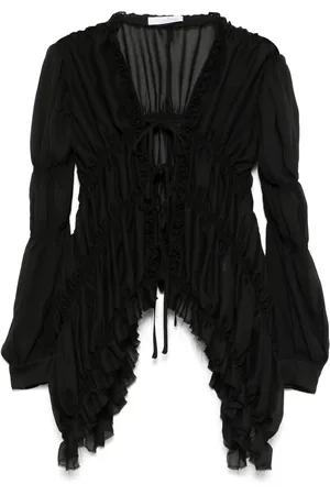 Rokh Bluse mit Puffärmeln