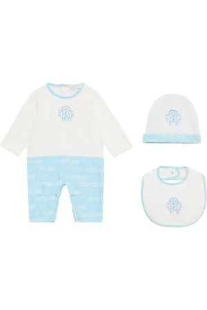 Roberto Cavalli Strampler-Set mit Logo-Print