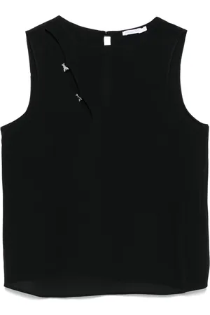 Patrizia Pepe Bluse mit Logo-Detail