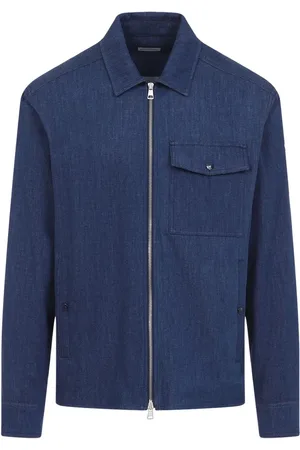 Moncler Klassisches Jeanshemd