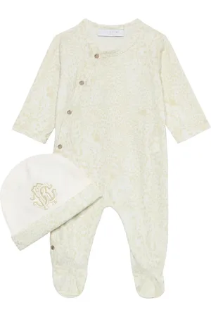Roberto Cavalli Pyjama mit Logo-Stickerei