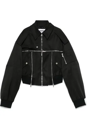 Rokh Bomberjacke mit Reißverschlussdetail