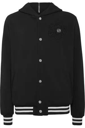 Philipp Plein Bomberjacke mit Kapuze
