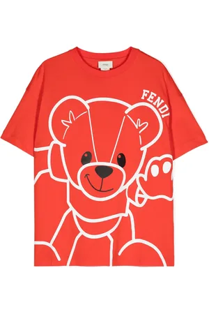 Fendi T-Shirt mit Teddy-Print