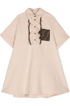 Fendi Kleid mit Milano-Stickerei