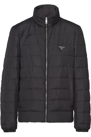 Prada Daunenjacke mit Logo