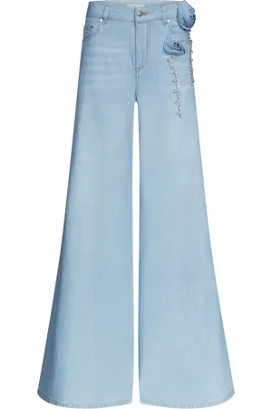 AREA Jeans mit weitem Bein
