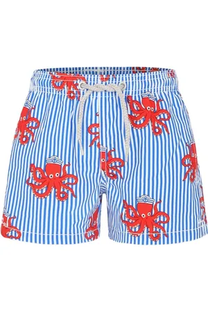 MC2 SAINT BARTH Gestreifte Badeshorts